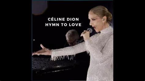hymne à l'amour celine dion parole